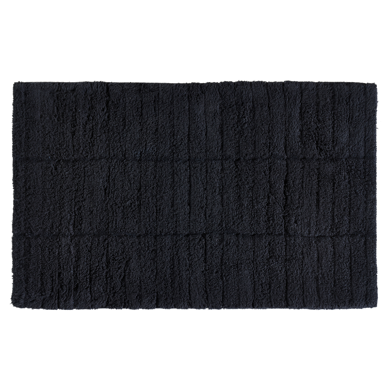 Alfombrilla de Baño 50x80cm Negro - Tiles Alfombrilla de Baño 50x80cm Negro - Tiles