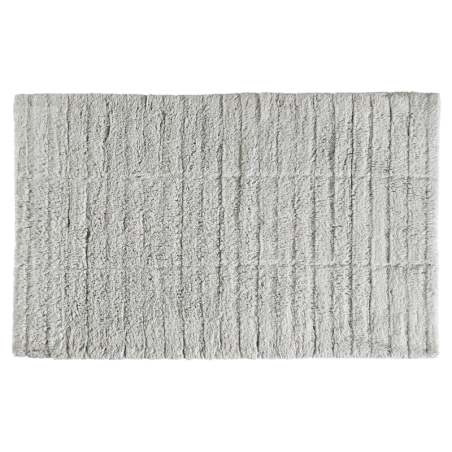 Bath Mat 50x80cm Soft Grey - Tiles