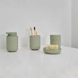 Toothbrush Mug Eucalyptus Green - Ume