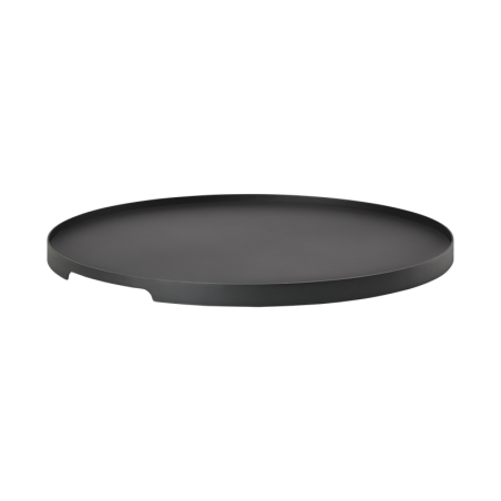 Tabuleiro Redondo ᴓ35cm Preto - Singles