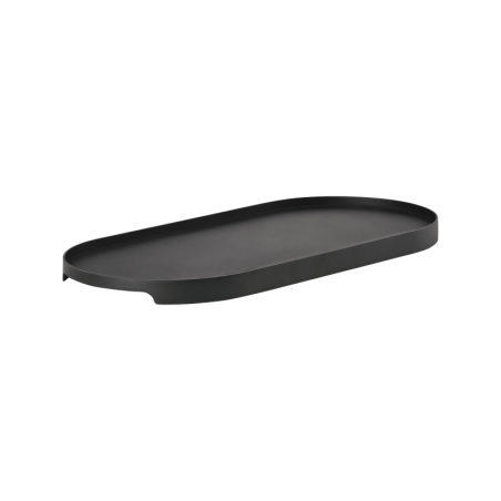 TABULEIRO PRETO SINGLES 16 CM OVAL