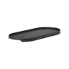 Oval Tray 16cm Black - Singles