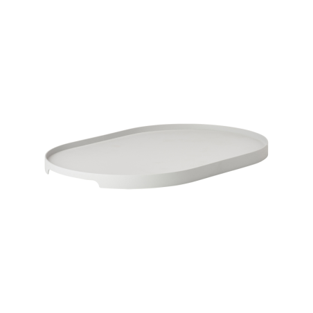 Oval Tray 23cm Grey - Singles