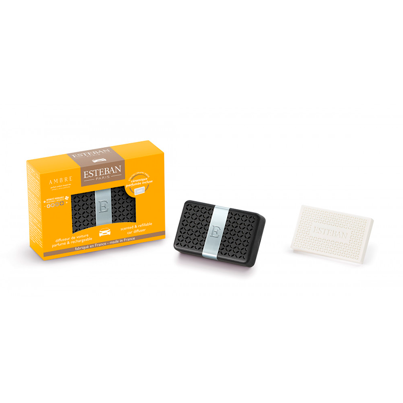 Scented Car Diffuser and Refill - Amber