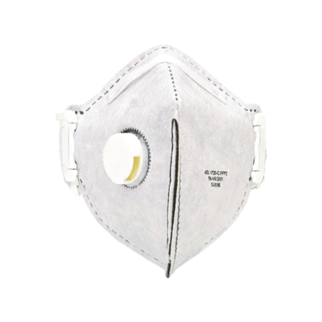 Mascarilla desechable FFP2 C Válvula  de Carbón CHEMITOOL