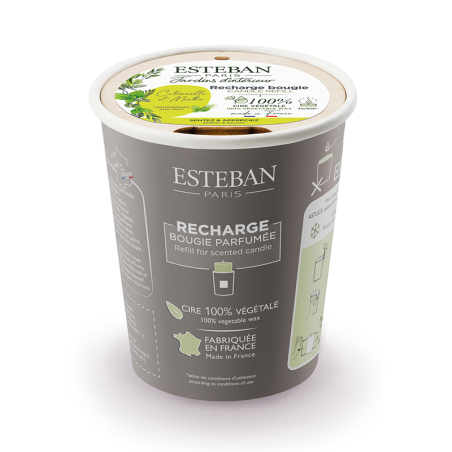 Recarga para Vela Perfumada 180gr - Citronela e Menta