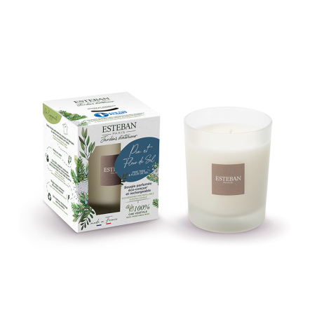 Scented Candle 180gr - Pine Tree and Fleur de Sel