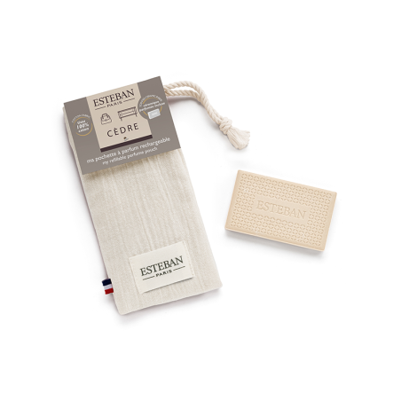 My Refillable Perfume Pouch Ecru - Cèdre