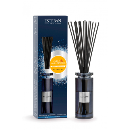 Scented Bouquet and Refill 75ml Amber & Starry Vanilla