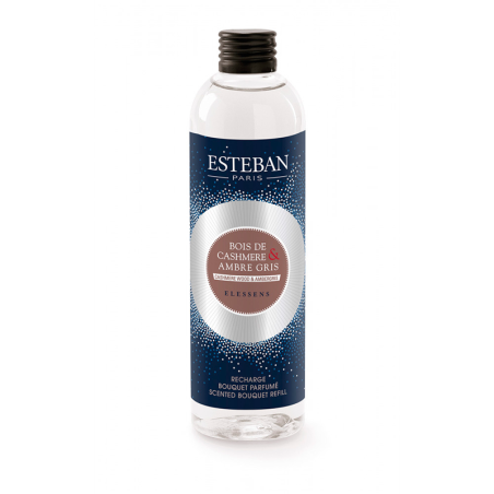 Recarga para Ambientador 250ml Madeira de Caxemira e Âmbar Cinza