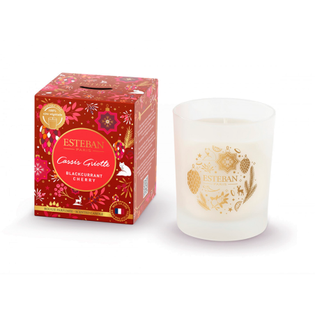 Scented Candle 170gr Blackcurrant Cherry