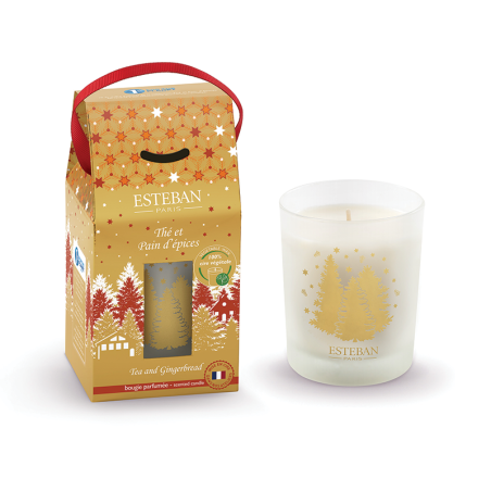 Vela Perfumada 180gr - Chá e Bolo de Gengibre