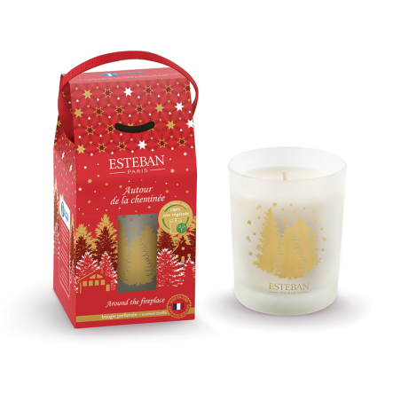 Vela Perfumada 180gr - Ao Redor da Lareira