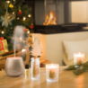 Refillable Scented Candle 180gr - Berries and Winter Flower