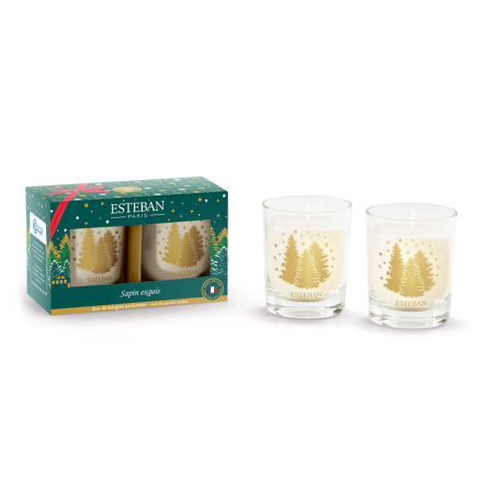 Pack of 2 Scented Candles - Sapin Exquis