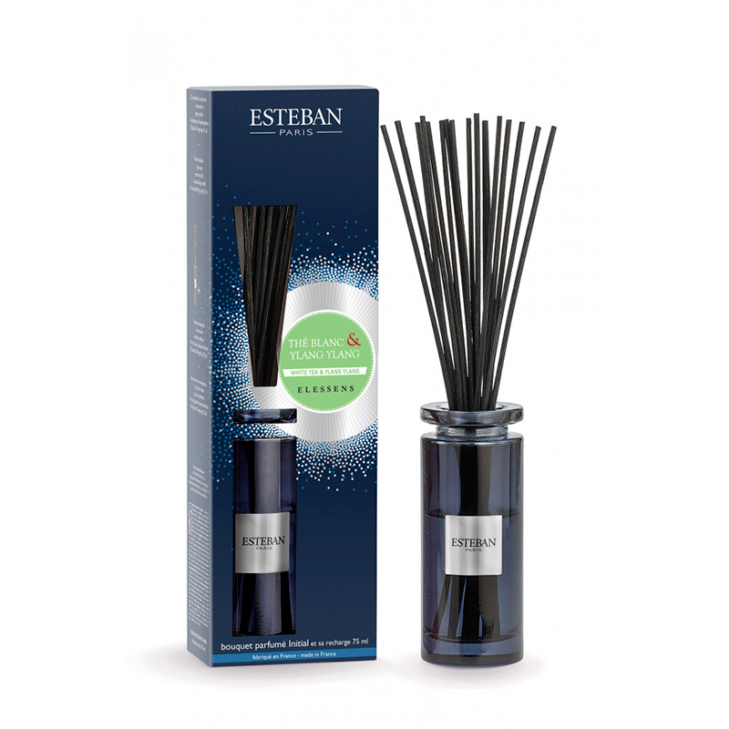 Difusor Stick e Recarga 75ml Chá Branco e Ylang-Ylang