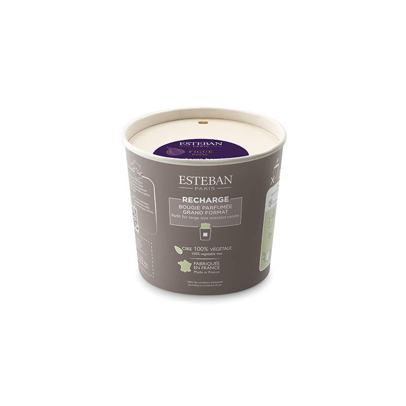 Refill for Large Scented Candles 450g Figue Noire