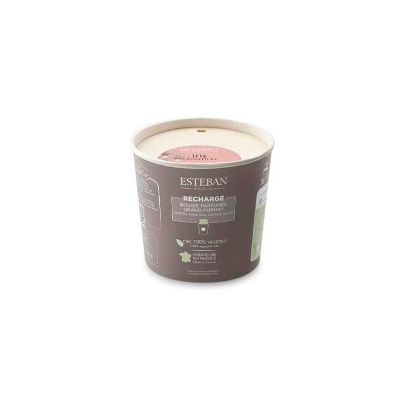 Refill for Large Scented Candles 450g Iris Cachemire