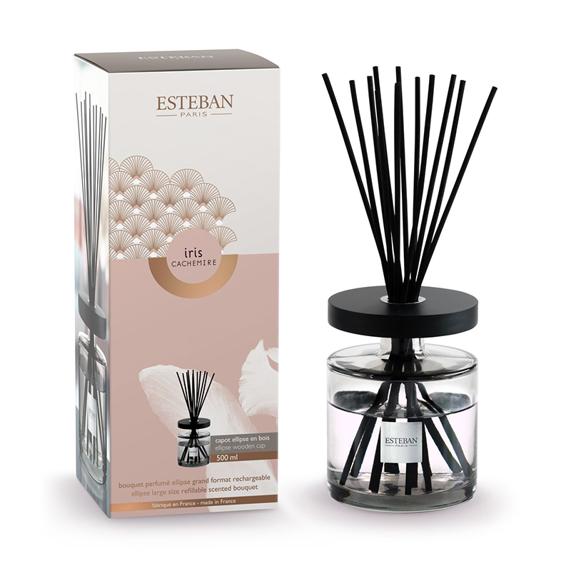Bouquet Perfumado Ellipse 500ml - Irís Caxemira