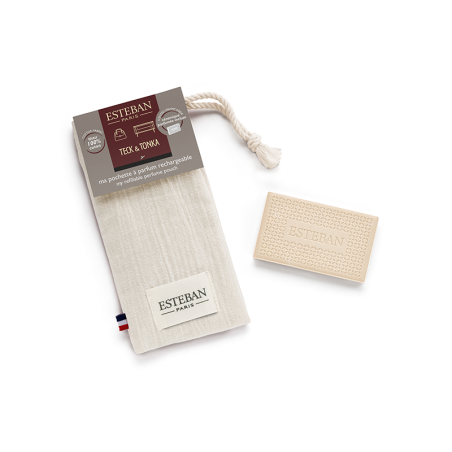 My Refillable Perfume Pouch Ecru - Teck et Tonka