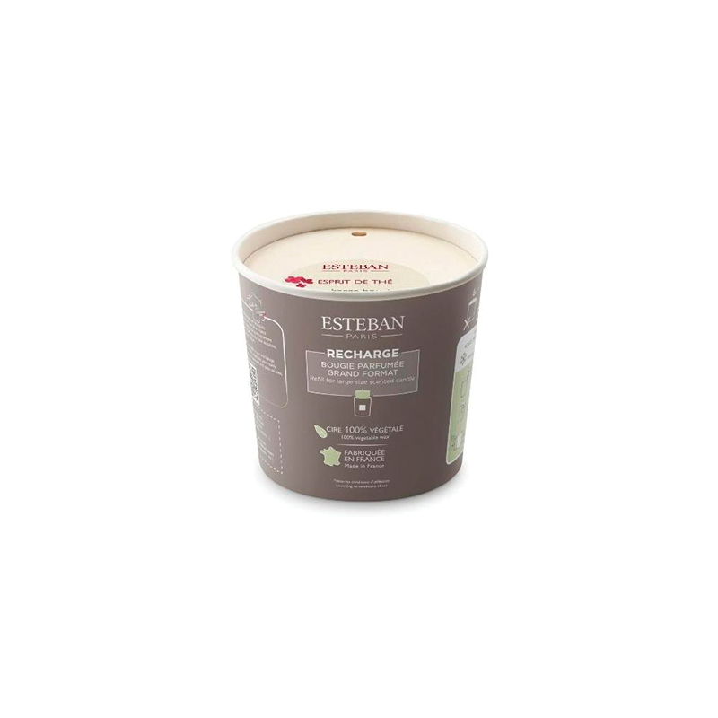 Recarga para Vela Grande 450gr Espírito do Chá