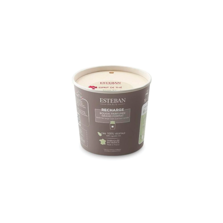 Recarga para Vela Grande 450gr Espírito do Chá