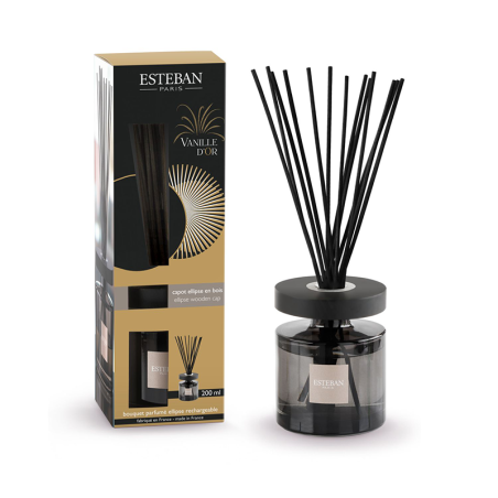 Scented Bouquet Ellipse and Refill 200ml - Vanille d'Or