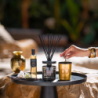 Scented Bouquet Ellipse and Refill 200ml - Vanille d'Or