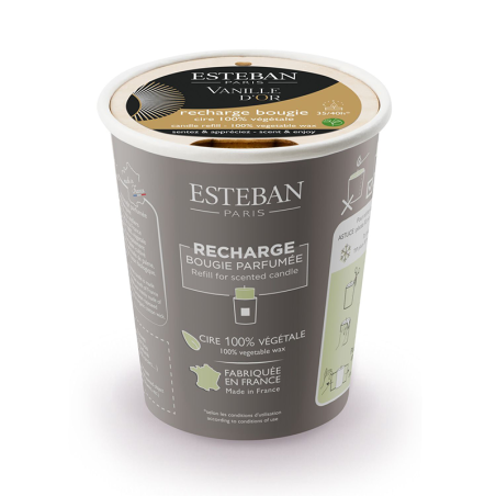 Refill for Scented Candles 180gr - Vanille d'Or