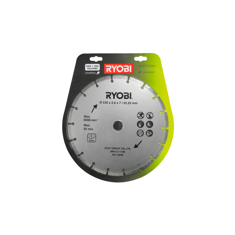 Disco De Diamante De 230 mm RYOBI