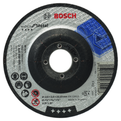 Corte côncavo Expert Metal: 115x2,5mm