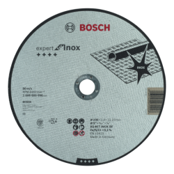 Corte direito Expert Inox: 230x2mm