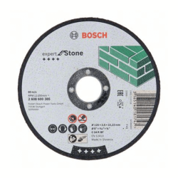 Corte direito Expert Stone: 125x2,5mm