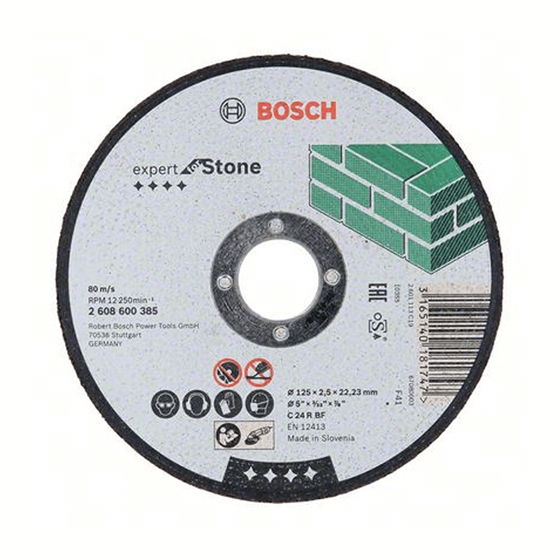 Corte direito Expert Stone: 125x2,5mm