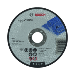 Corte direito Expert Metal: 125x2,5mm