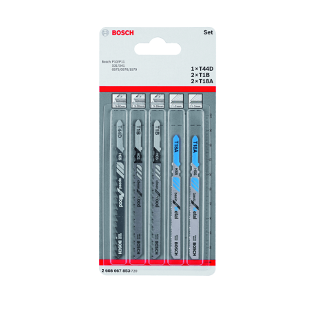 Set calar: T44D,T1B,T18A: 5uds