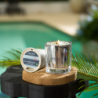 Vela Perfumada 180gr - Sândalo e Flor de Coco