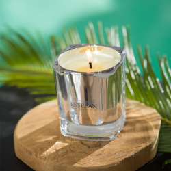 Vela Perfumada 180gr - Sándalo y Flor de Coco