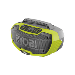 Rádio Estéreo De18V Com Bluethooth, Sem Bateria, RYOBI