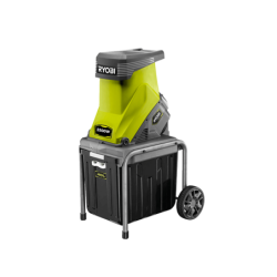 RYOBI 2500W Impact Shredder/Mulcher, 45mm Cut Capacity
