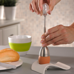 Egg Cracker with Salt Shaker