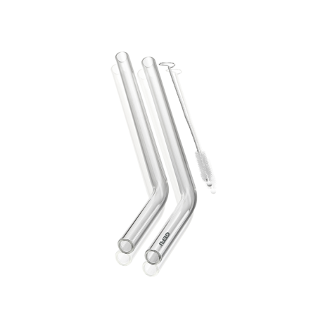 Conjunto de 4 Palhinhas de Vidro 23cm - Future