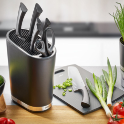 Knife Block Black - Smartline