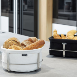Cesta Redonda de Pan Blanco - Brunch
