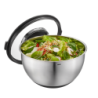 Set of 2 Bowls with Splash Guard Lid - Muovo