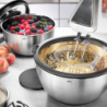 Set of 2 Bowls with Splash Guard Lid - Muovo