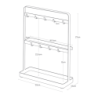 SMART KEY HOOK STAND BK