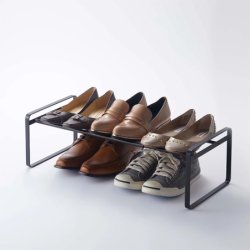 FRAME EXTENDABLE SHOE RACK BK