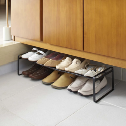 FRAME EXTENDABLE SHOE RACK BK
