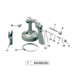 PEÇA NR. 7 (MOLA) PARA F1/N-I + F1/N-S